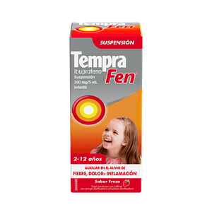 Para el Alivio de Fiebre y  dolor Tempra Fen® Ibuprofeno